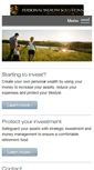 Mobile Screenshot of personalwealthsolutions.com.au
